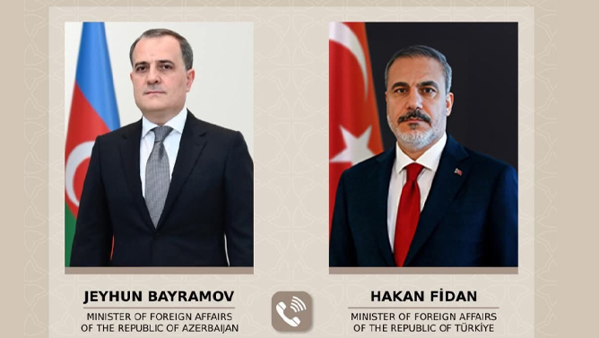 Azerbaycan ve Türkiye Dışişleri Bakanları İşbirliği ve Bölgesel Durumu Görüştü