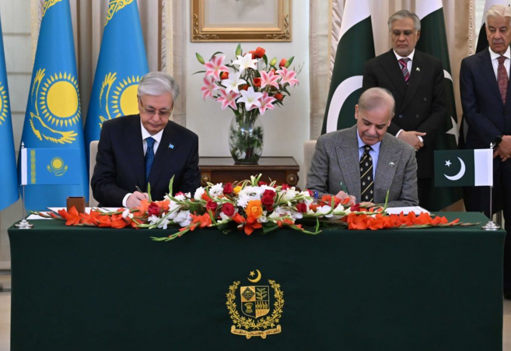 Kazakistan ve Pakistan Arasında Stratejik Ortaklık Bildirgesi İmzalandı
